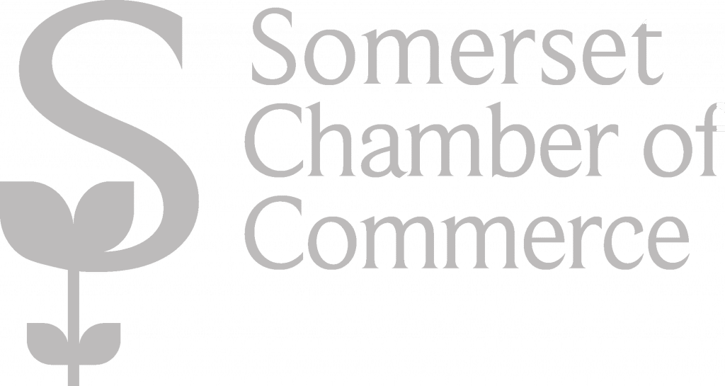 Somerset Chamber of Commerce Logo Grey for Connectable SW Ltd - Web design agency in Taunton and Somerset